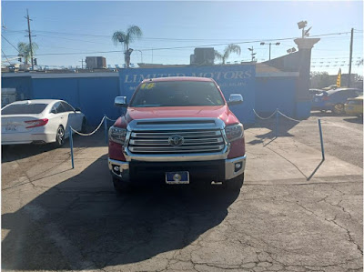 2018 Toyota Tundra CrewMax Limited Pickup 4D 5 1/2 ft