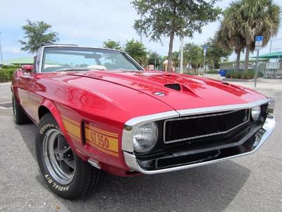 1969 Ford Mustang Shelby Convertible
